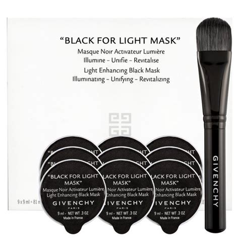 givenchy black for light mask|Givenchy Black For Light .